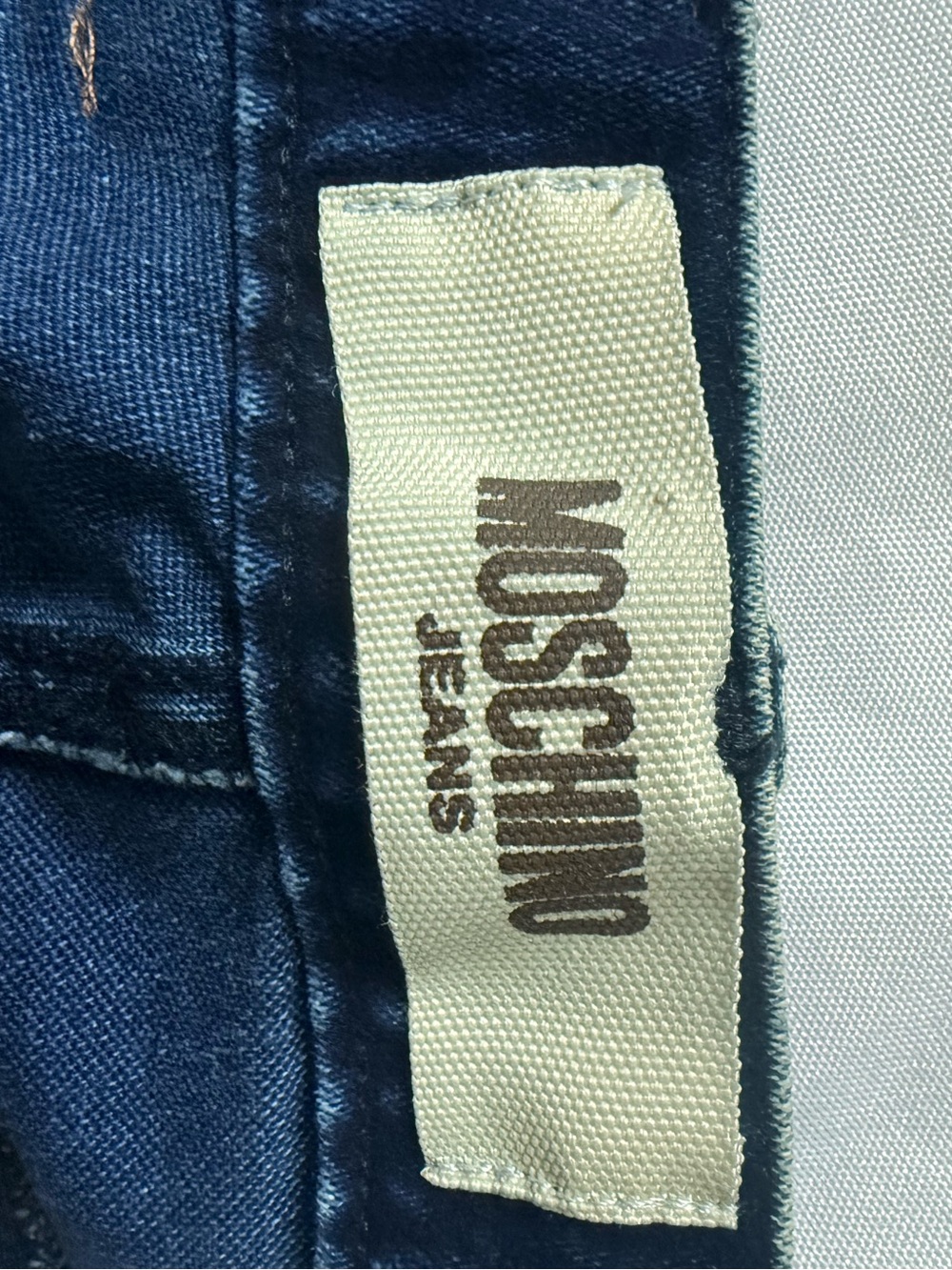 Moschino Jeans Dark Blue Embellished Women’s ***New without tags - Picture 2 of 6